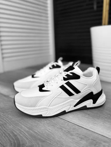 Adidasi barbati albi 725 N17-3